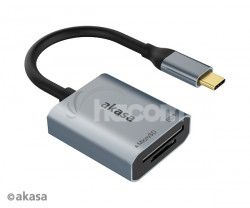 AKASA USB 3.2 Type-C Dual taka kariet AK-CR-10BK