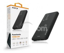 ALIGATOR PBAL1000, 10 000mAh 2v1, ierna PBAL1000