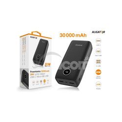 ALIGATOR PBPD30BK 30 000mAh PD 20W ierna PBPD30BK