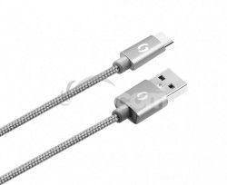 ALIGATOR PREMIUM Dtov kbel 2A, USB-C siv DATKP08