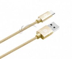 ALIGATOR PREMIUM Dtov kbel 2A, USB-C zlat DATKP09