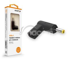 Aligator USB-C napjacia redukcia 4,0 x 1,7 mm pre notebooky HP/Lenovo CONT005