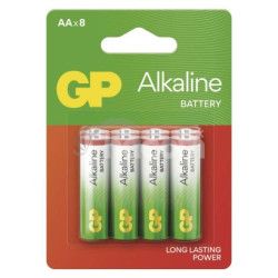 Alkalick batria GP Alkaline LR6 (AA) 8ks