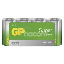 Alkalick batria GP Super LR20 (D) 4ks