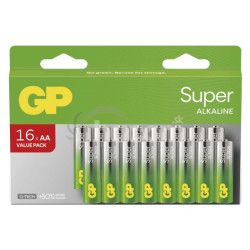 Alkalick� bat�ria GP Super LR6 (AA), 16 ks 16ks B0122H