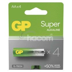 Alkalick batria GP Super LR6 (AA) 4ks