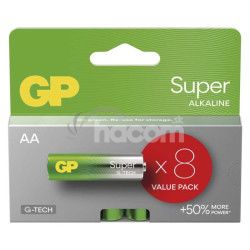 Alkalick� bat�ria GP Super LR6 (AA), 8 ks 8ks B01238