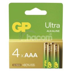 Alkalick batria GP Ultra LR03 (AAA), 4 ks 4ks B02114