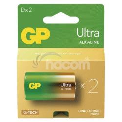 Alkalick batria GP Ultra LR20 (D) 2ks B02412