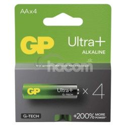 Alkalick batria GP Ultra Plus LR6 (AA) 4ks