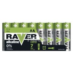 Alkalick batria RAVER LR6 (AA) 8ks