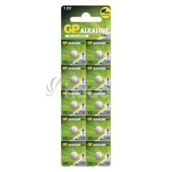 Alkalick� gomb�kov� bat�ria GP LR41 (192F), 10 ks 10ks B3192G