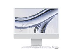 Apple iMac 24/23,5"/4480 x 2520/M3/8GB/256GB SSD/M3/Sonoma/Silver/1R MQR93SL/A