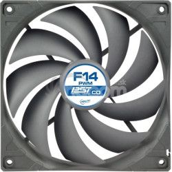 ARCTIC F14 PWM PST CO Case Fan - 140mm tandard PWM case fan with double ball bearing technology ACFAN00080A