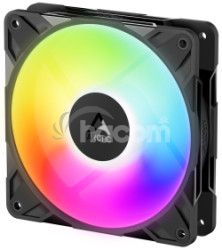 ARCTIC P12 Pre Reverse A-RGB - 120mm Case Fan with A-RGB - Reverse Impeller Design - FDB bearing - m ACFAN00322A