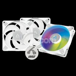 ARCTIC P12 PWM pst A-RGB 0dB  120mm Pressure optimized case fan | PWM controlled speed with pst whi ACFAN00258A