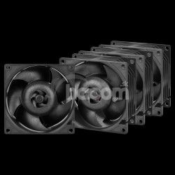 ARCTIC S8038-7K - 80mm Case Fan - dual ball bearing - max 7000 RPM - PWM regulovan - Pack of 4 pcs ACFAN00292A