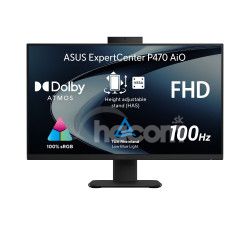 ASUS ExpertCenter/P400 (P470VAK-BPC7321TX)/27"/FHD/7-240H/32GB/1TB/Intel int/W11P/�ierna/3ROn-Site P470VAK-BPC7321TX