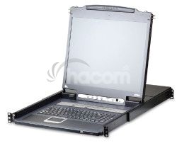 ATEN 16-Port KVM PS/2+USB, OSD, rack, 17" LED LCD, CL-5716IM