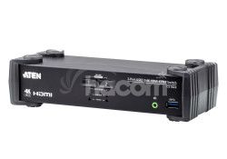 ATEN 2-port USB3.0 4K HDMI KVMP, audio Vrobca CS-1822