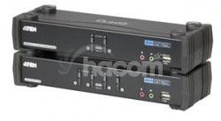 Aten 4-port DVI KVMP USB, usb hb, audio 7.1, kble CS-1784A