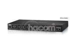 Aten PDU 16A, 8 zsuviek, meran na PDU, spnan IP PE-6208G