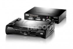 ATEN pre ovldanie DVI KVM DualView OverNET, rack KE-6940