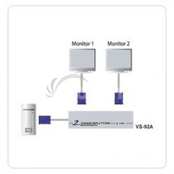 ATEN Video rozboova 1PC - 2VGA 350MHz VS-92A