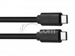 AVACOM dtov a nabjac kbel USB Type-C - USB Type-C, 100cm, ierna DCUS-TPCC-P10B