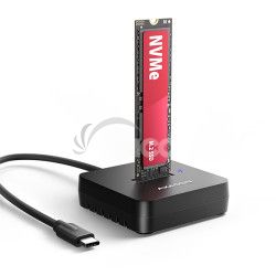 AXAGON ADSA-M2C11L, USB-C 10Gbps dokovacia stanica pre 1� M.2 NVMe SSD ADSA-M2C11L