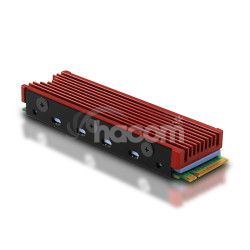 AXAGON CLR-M2, hlinkov pasvna chladi pre M.2 2280 SSD CLR-M2