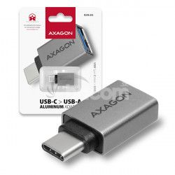 AXAGON RUCM-AFA, USB 3.1 Type-C Male -> Type-A Female ALU redukcie RUCM-AFA