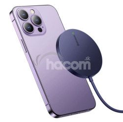 Baseus bezdrtov nabjaka do siete Simple Mini3 15W USB-C fialov 6932172623289