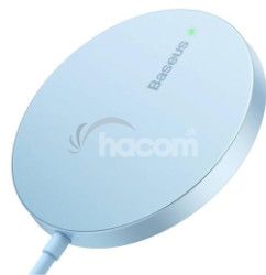 Baseus bezdrtov nabjaka do siete Simple Mini3 15W USB-C modr 6932172623296