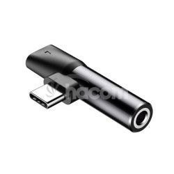 Baseus CATL41-01 Rozboova USB-C/3.5mm Jack Black 6953156282278