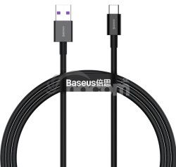 Baseus dtov kbel Superior USB-C 1m 6A 66W ern 6953156205499