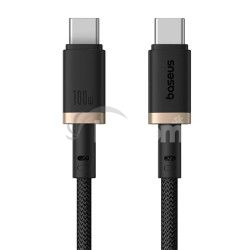 Baseus Rchlonabjac kbel Dura USB-C/USB-C 1m 100W ierno zlat 6932172669836