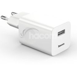 Baseus rchlonabjaka do siete 1xUSB Quick Charge 3.0 24W biela 6953156272446