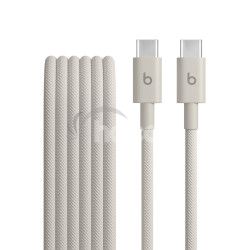 Beats 240W USB-C/USB-C Braided Cable (3m)-S.Stone MHX74EE/A