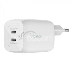 Belkin 65W dual napjac adaptr biely WCH013vfWH