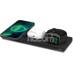 Belkin Bezdrtov nabjacia podloka BoostCharge Pro 3v1 s MagSafe ierna WIZ016vfBK