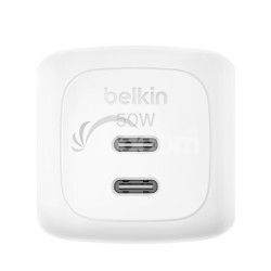 BELKIN BOOSTCHARGE 50W 2 porty USB-C biely WCH019kqWH