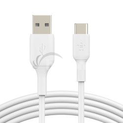 BELKIN BOOSTCHARGE PVC k�bel USB-A/USB-C 3m biely CAB001bt3MWH