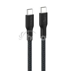 BELKIN k�bel USB-C 240W opletan� 3m �ierny CAB025hq3MBK