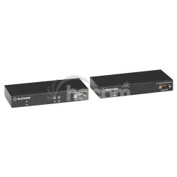 Black Box KVM extender, DVI-D, USB 2.0, audio, ser KVXLC-100-R2