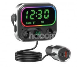 Bluetooth Hands Free FM Transmitter Navite BHF06 PRO FMTRBHF06PGR