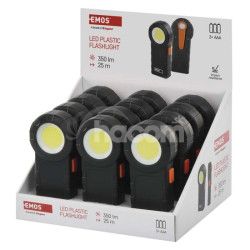 COB LED svietidlo plastov, 3 AAA 12ks