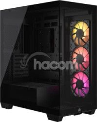 CORSAIR 3500X ARGB TG Mid-Tower Black CC-9011278-WW