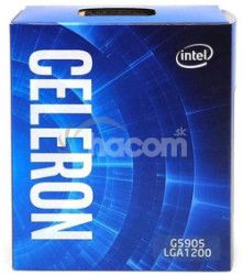 CPU Intel Celeron G5905 BOX (3.5 GHz, LGA1200, VGA) BX80701G5905