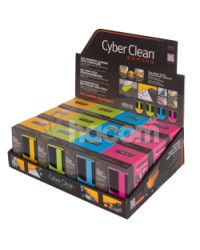 CYBERCLEAN Gaming NEW Cup 160g DISPLAY (12PCS = 3Pcs Blue + 3pcs Orange + 3pcs Green + 3pcs Pink) 46301DISPLAY